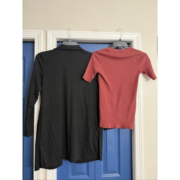 Maurices Black Cardigan and Ribbed Tee Bundle Size XS - Picture 6 of 8